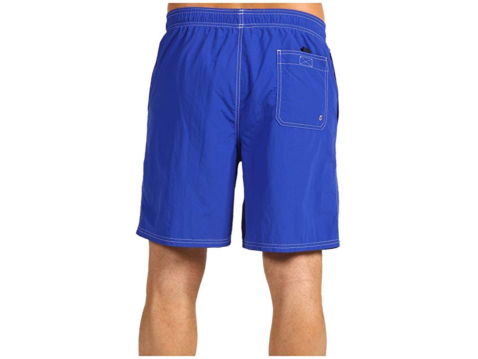 Cobalt Nylon Swim Trunk O5898