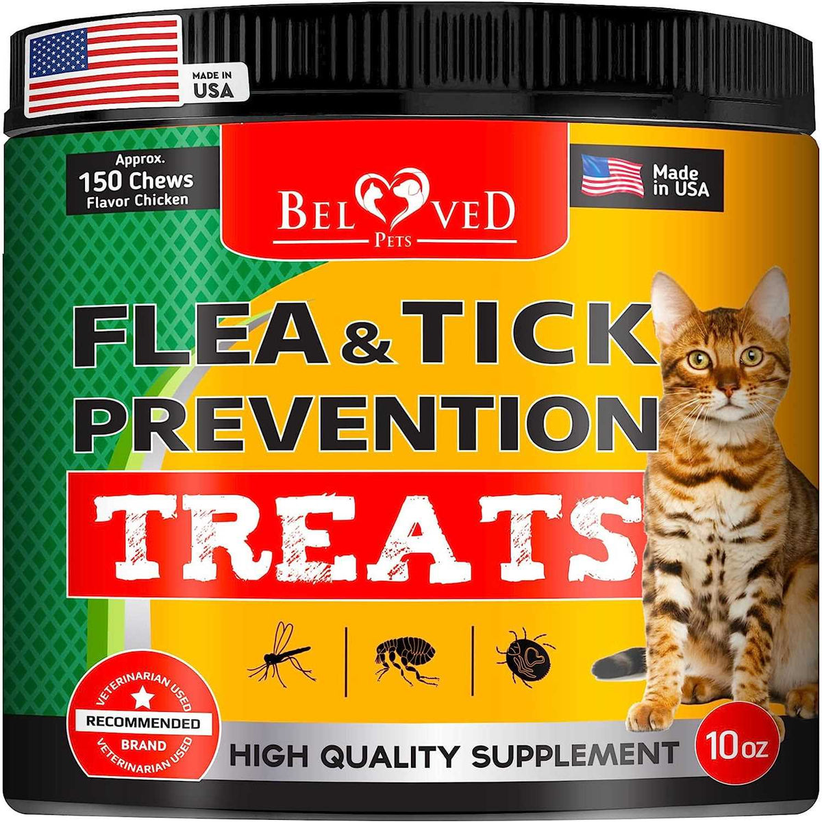 Flea and Tick Prevention Treats for Cats T880508