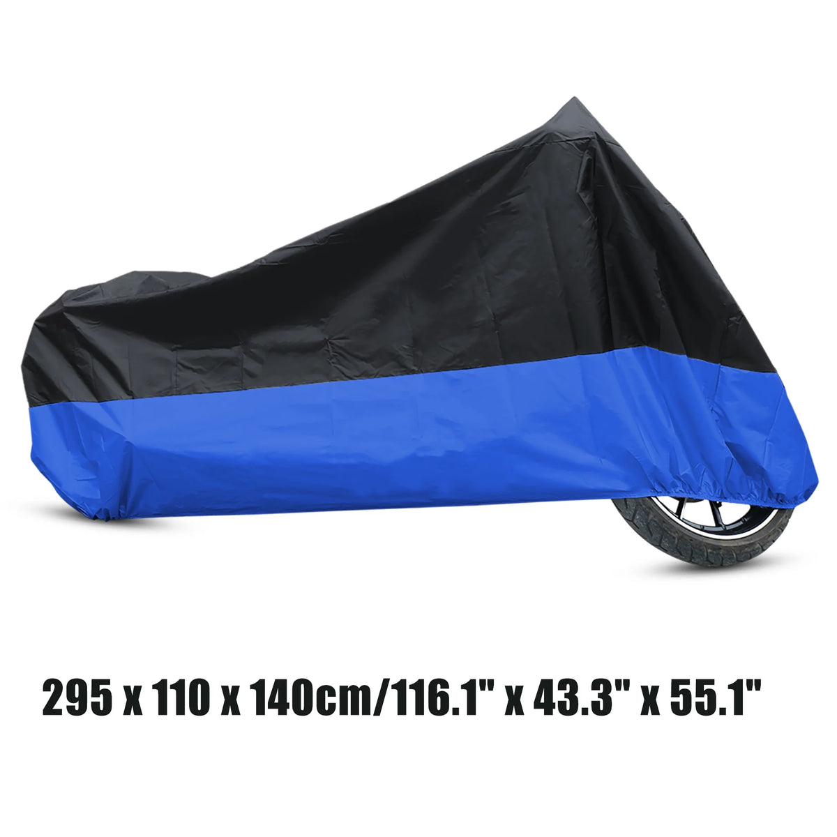 Black Motorcycle Cover Size XXXL F209