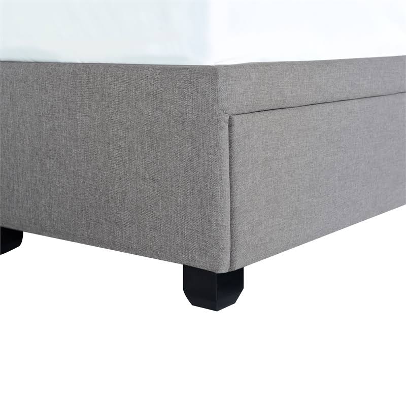 Queen Storage Bed Gray Z946
