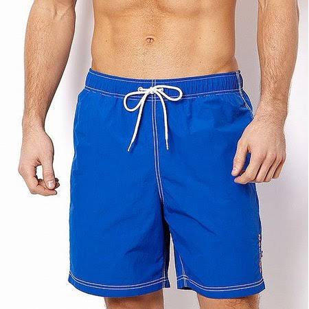 Cobalt Nylon Swim Trunk O5898