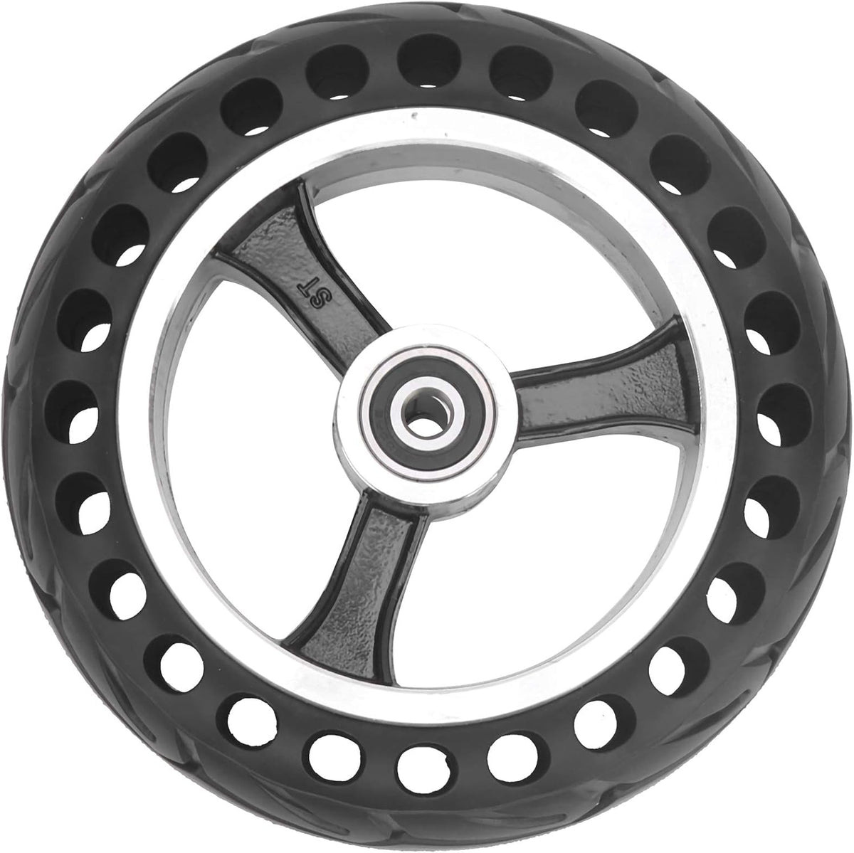 200x50 Solid Rubber Wheel with 8-inch Hub, Pack of 2 K917028