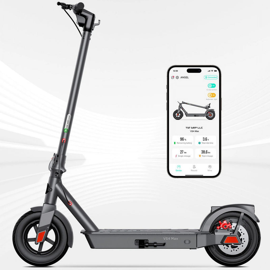Electric Scooter with 10 Tires, 20 Miles Range, 500W Motor, 19 MPH M50421