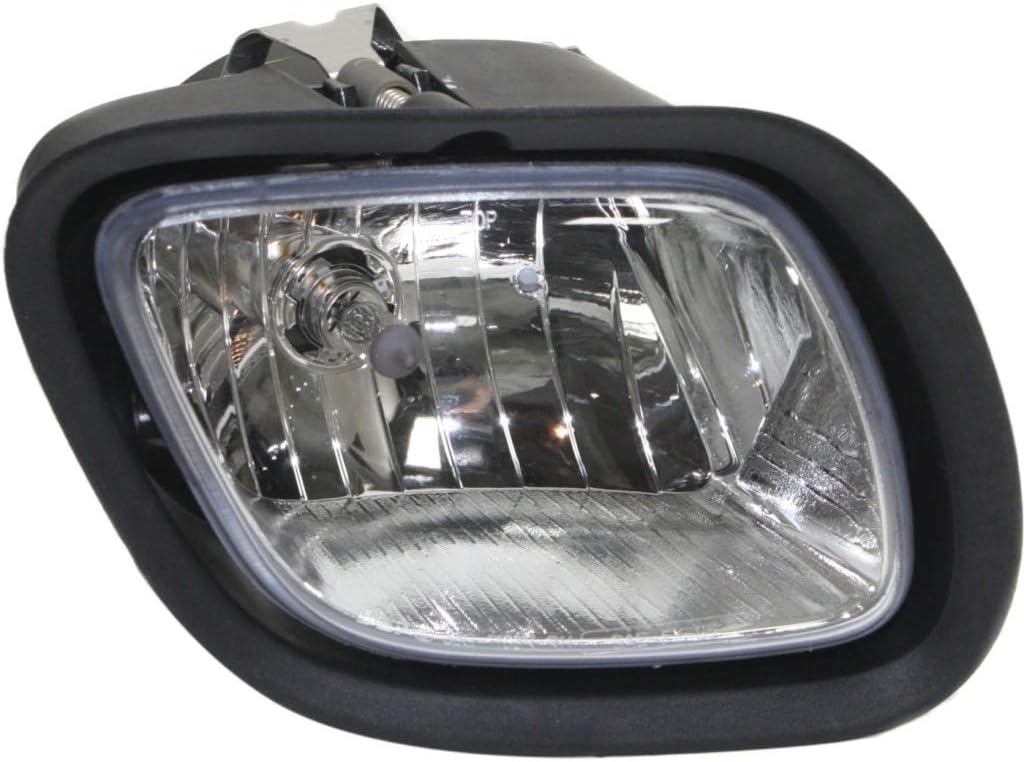 Fog Light Assembly for Freightliner Cascadia 2008-2016 Passenger Side with Daytime Running Light Pack of 2 C6433