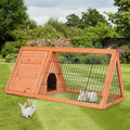 Yellow Wooden Pet House I501