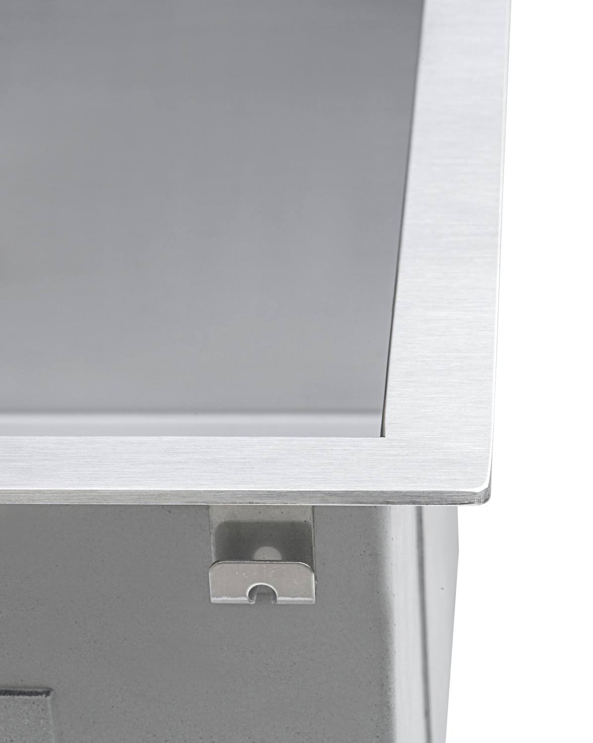 16 Gauge Stainless Steel Laundry Utility Sink R844