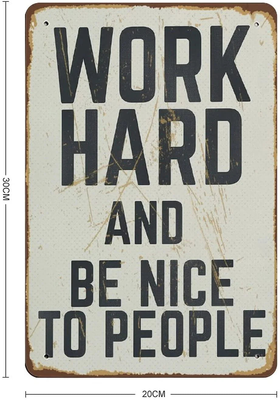Vintage Retro Metal Sign 8"x12" C3175