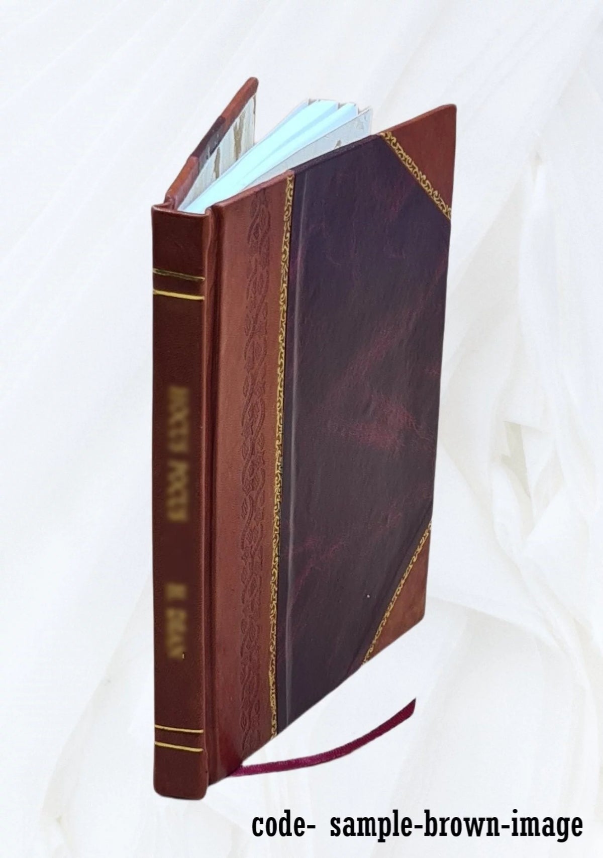 Mousses croissant dans le bassin du Rhône Leather Bound K315803