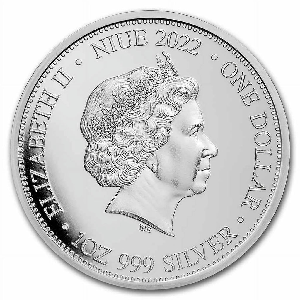 Komodo Dragon vs Tiger 1 oz Silver Coin Z142988