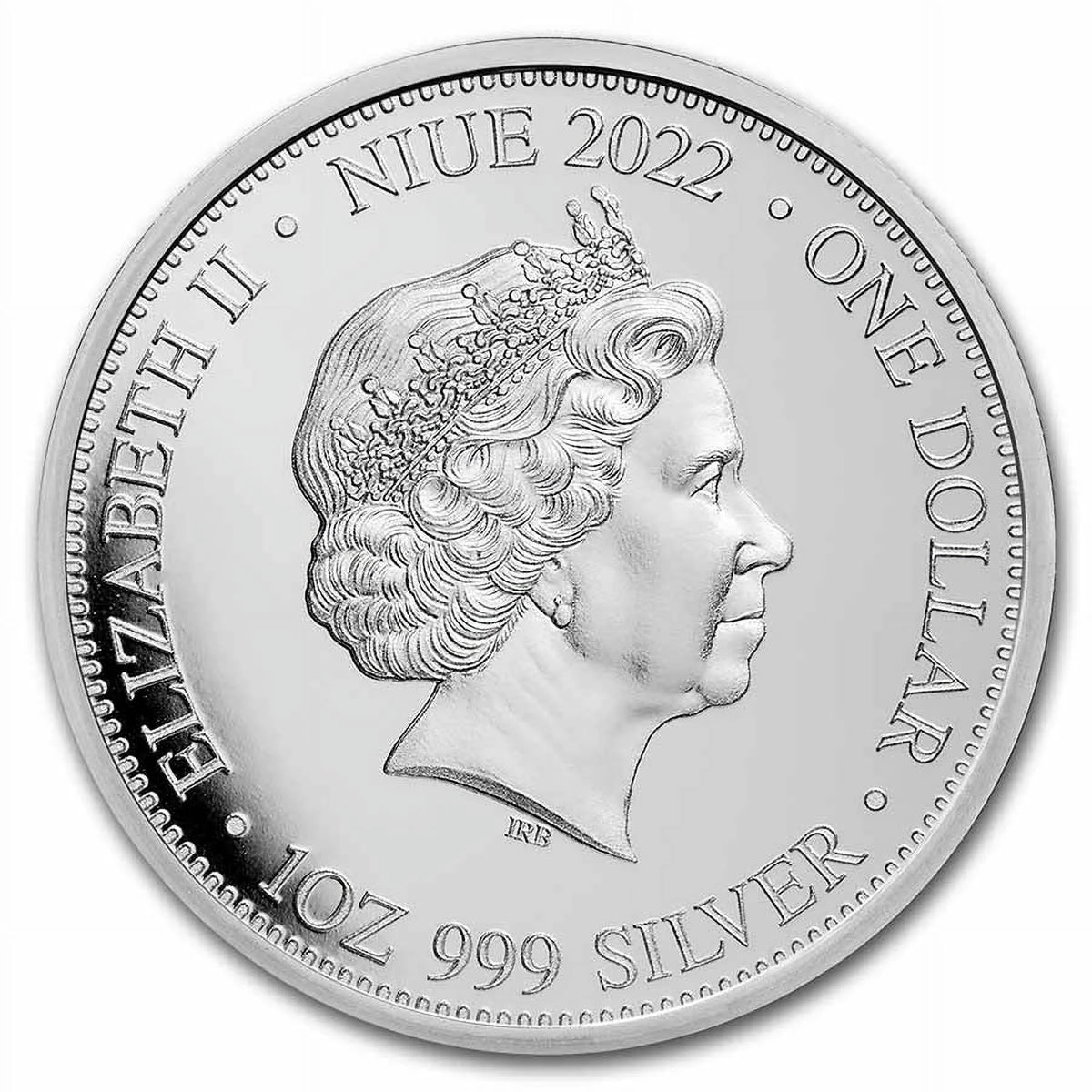 Komodo Dragon vs Tiger 1 oz Silver Coin Z142988