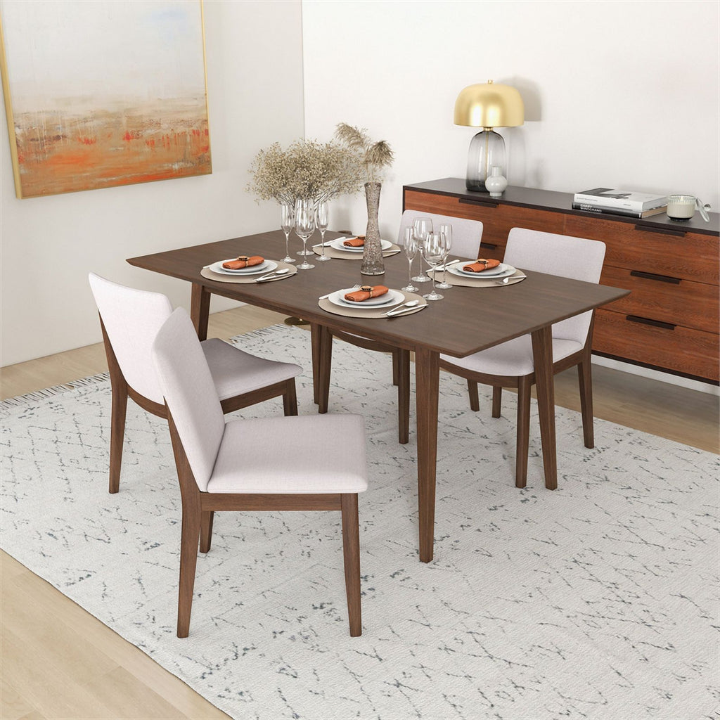 Mid Century Modern Kitchen Table and Chairs for 4 I317