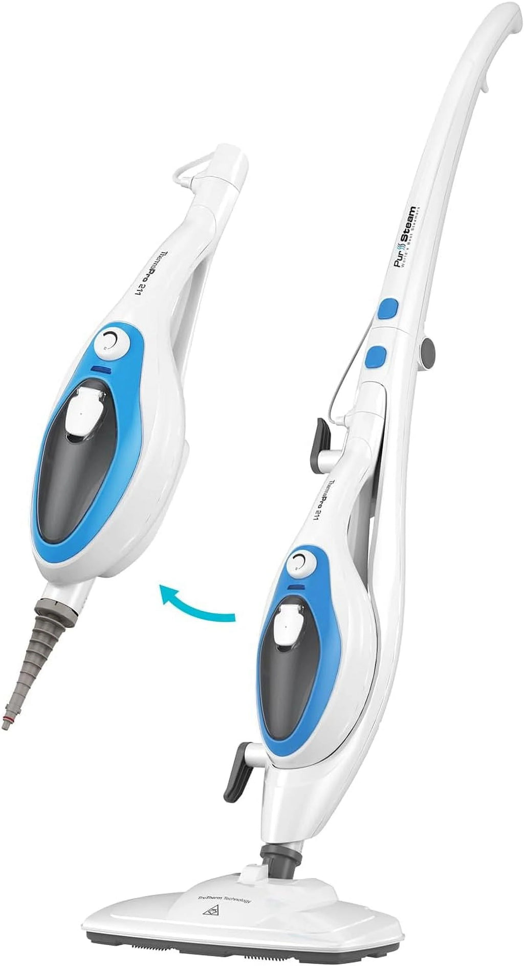 10-in-1 Steam Mop with Handheld Steam Cleaner I420431