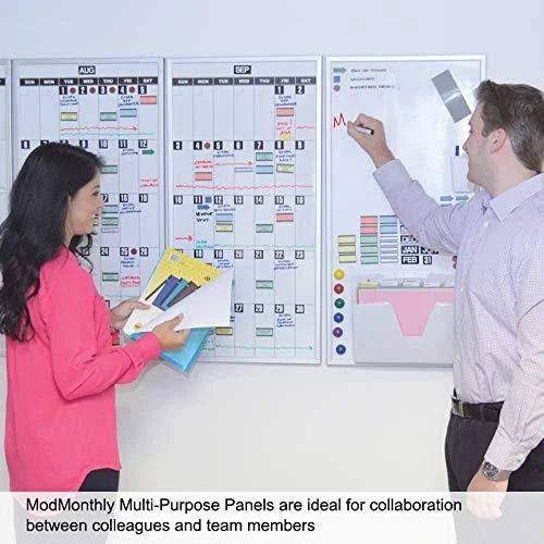 Magnetic Dry-Erase Whiteboard Set of 3 J817