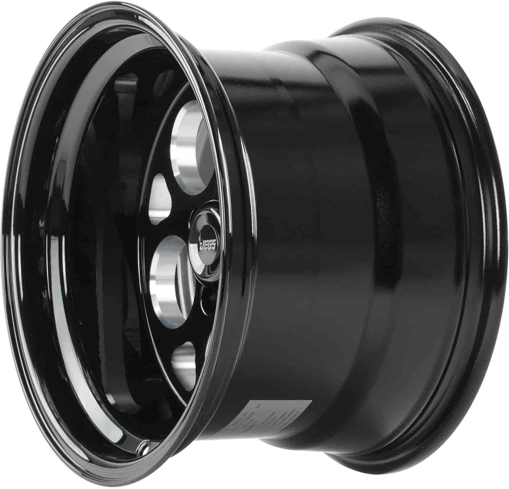 Gloss Black 15” x 10” Wheel with Center Cap I823