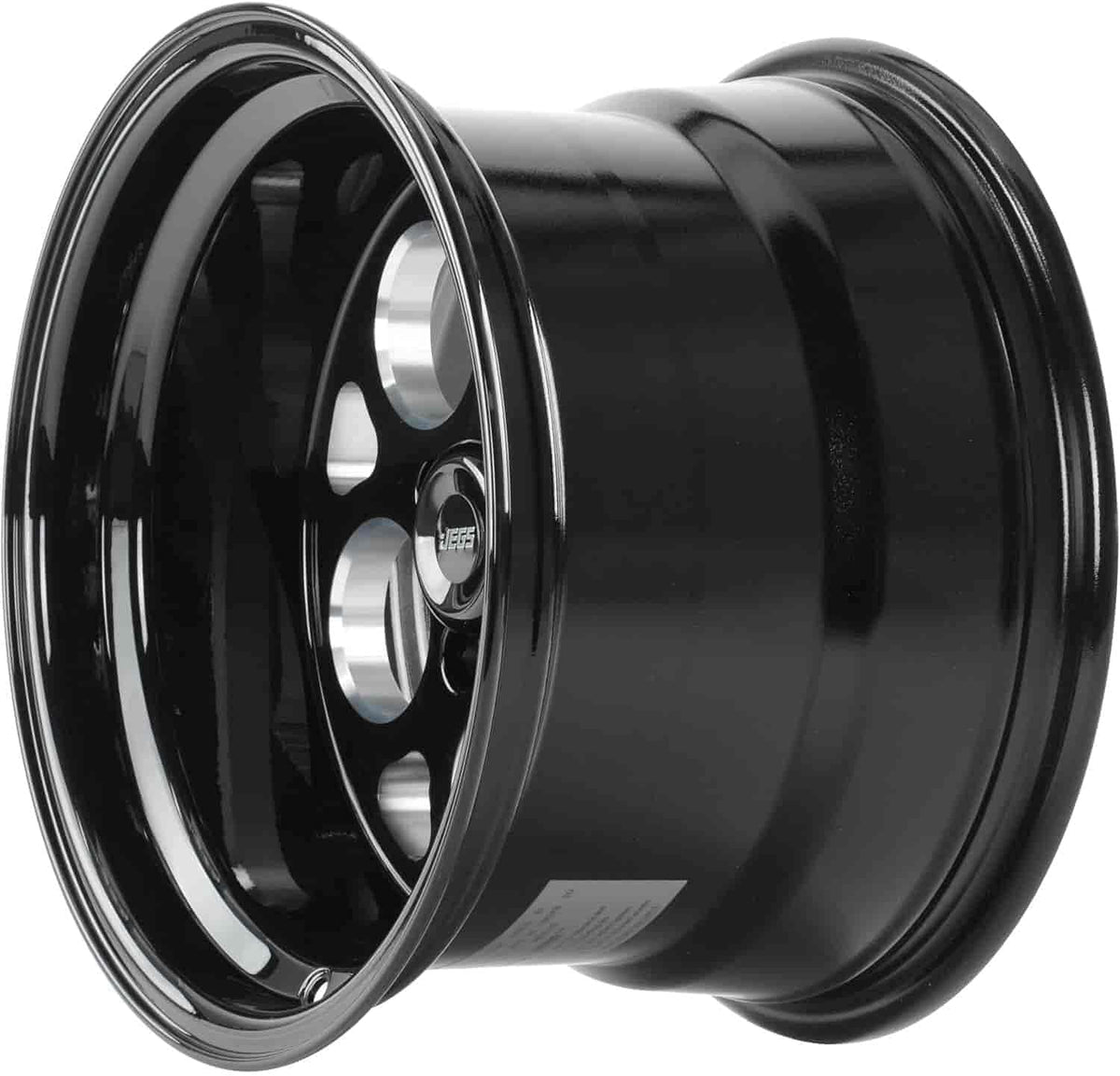 Gloss Black 15” x 10” Wheel with Center Cap I823
