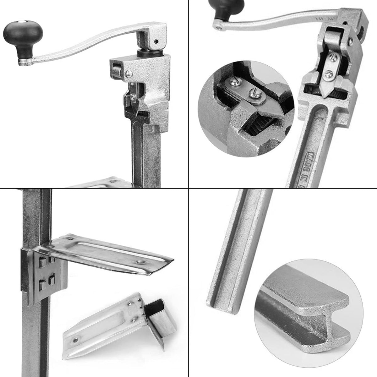 Commercial Manual Table Can Opener with Plated Steel Base I844