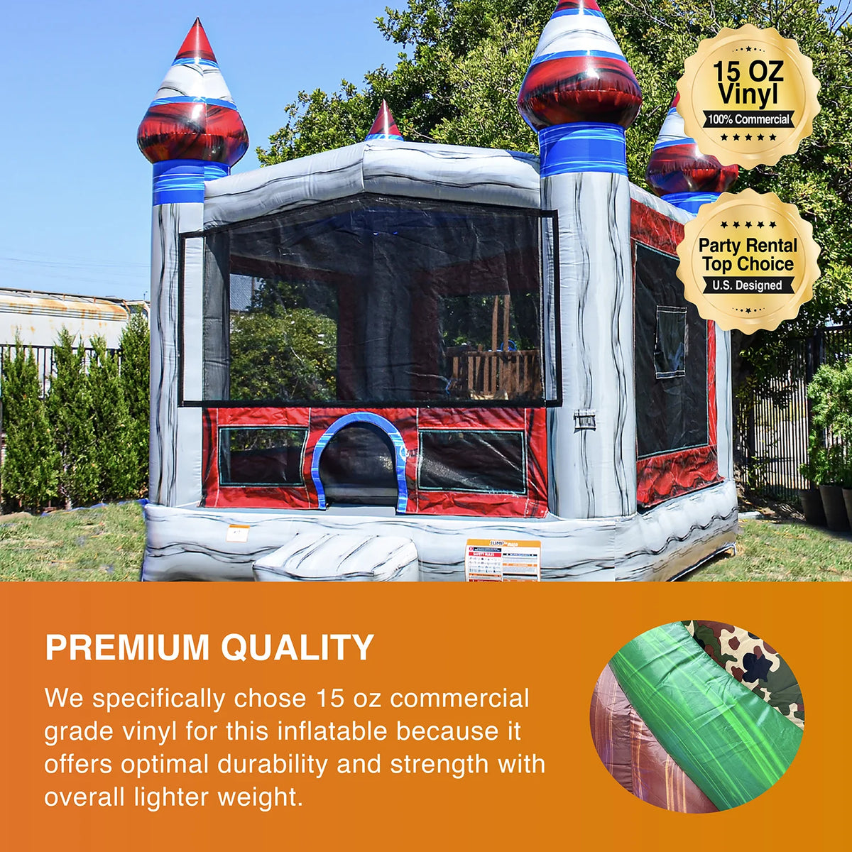 Commercial Grade Bounce House with Blower T384352