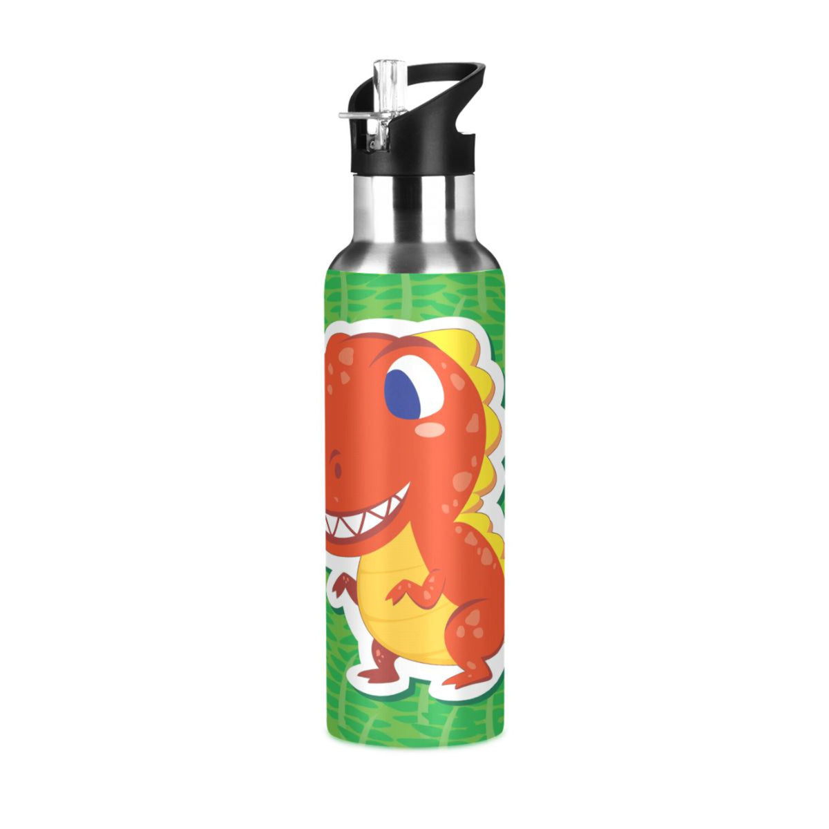 Stainless Steel Water Bottle with Straw Lid 20 OZ Y334