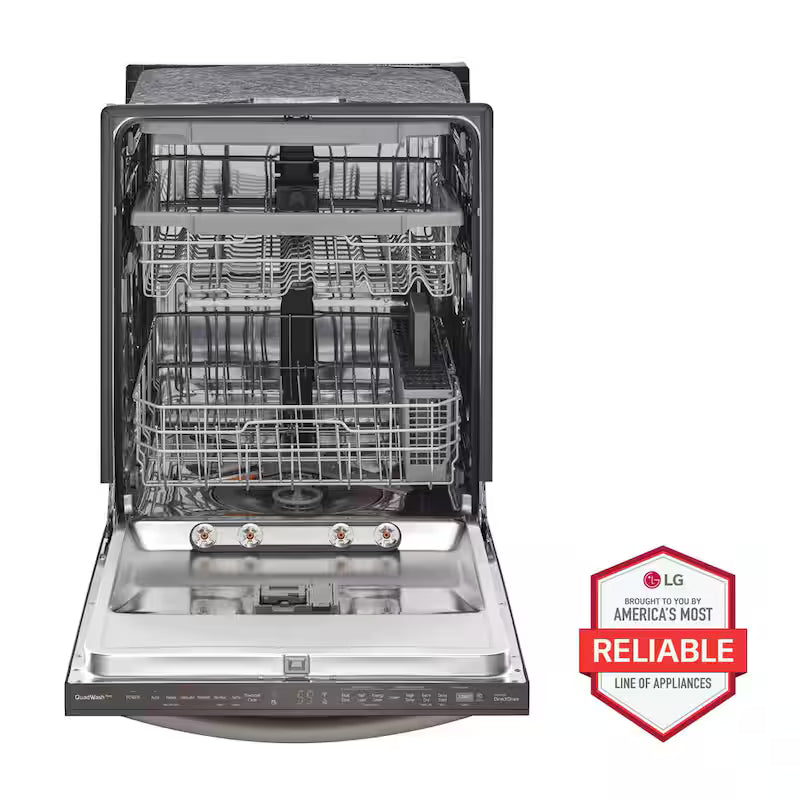 24 in. Black Stainless Steel Dishwasher X365
