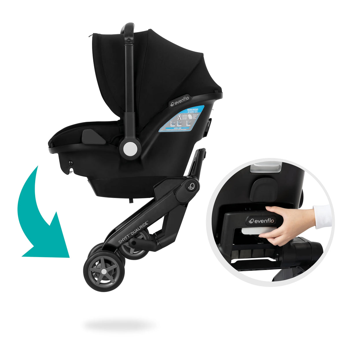 Infant Car Seat and Stroller Combo V516451