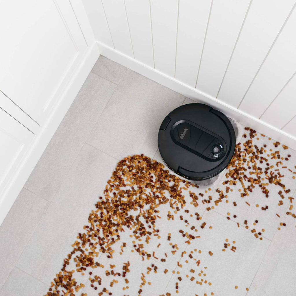 Black Wi-Fi Connected Robot Vacuum F67404