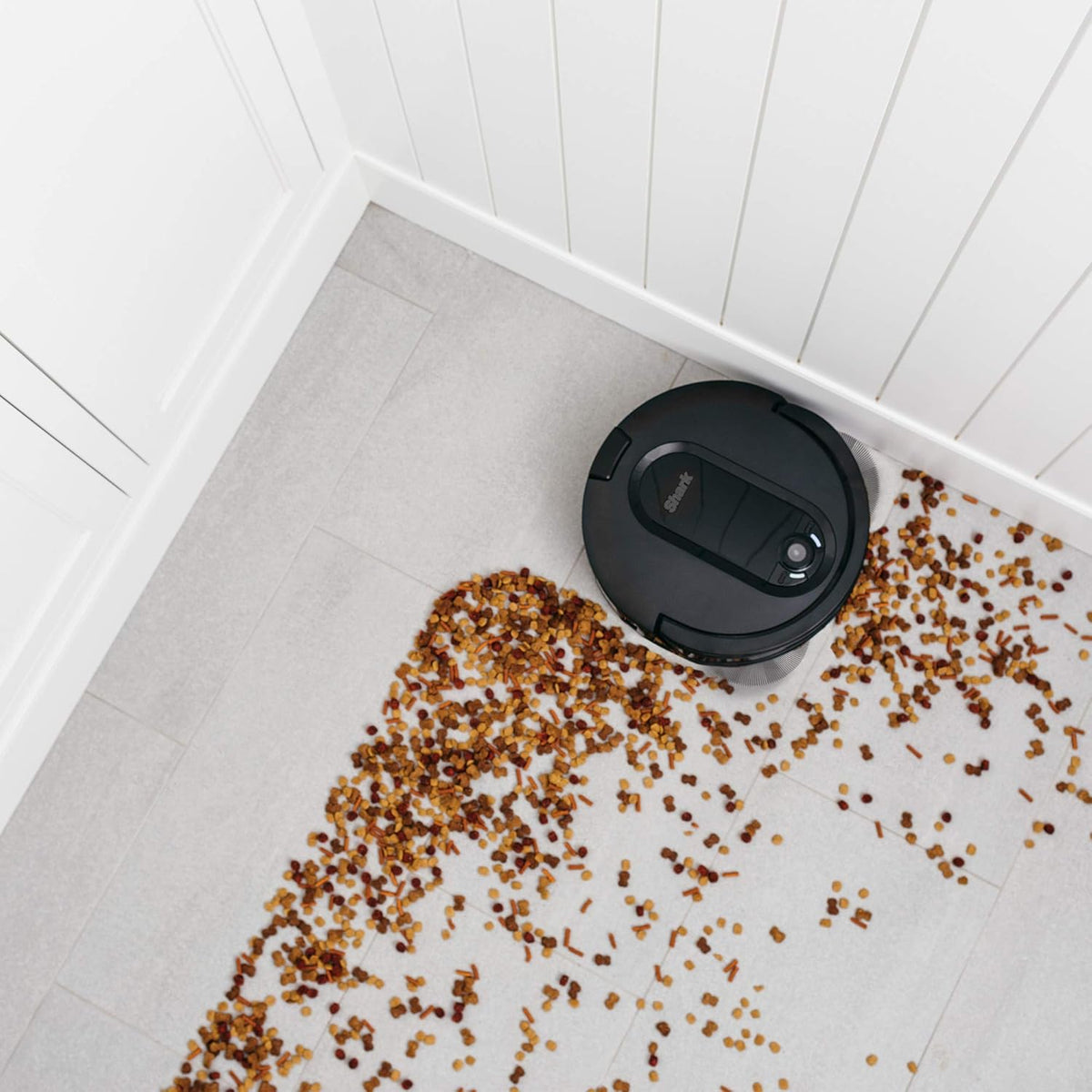 Black Wi-Fi Connected Robot Vacuum F67404