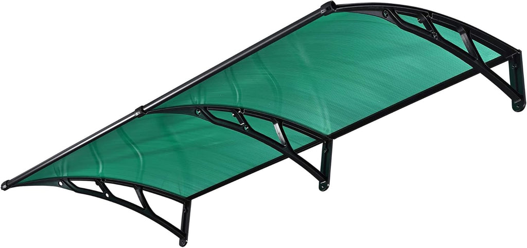 80x40 Door Window Outdoor Awning Polycarbonate Sheets Cover D9329