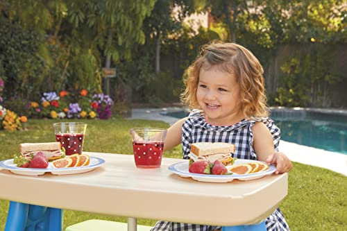 Multi Color Picnic Table with Umbrella Z639