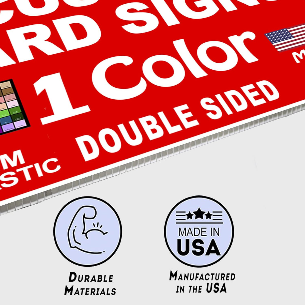 12x18" Double Sided Yard Signs P6229