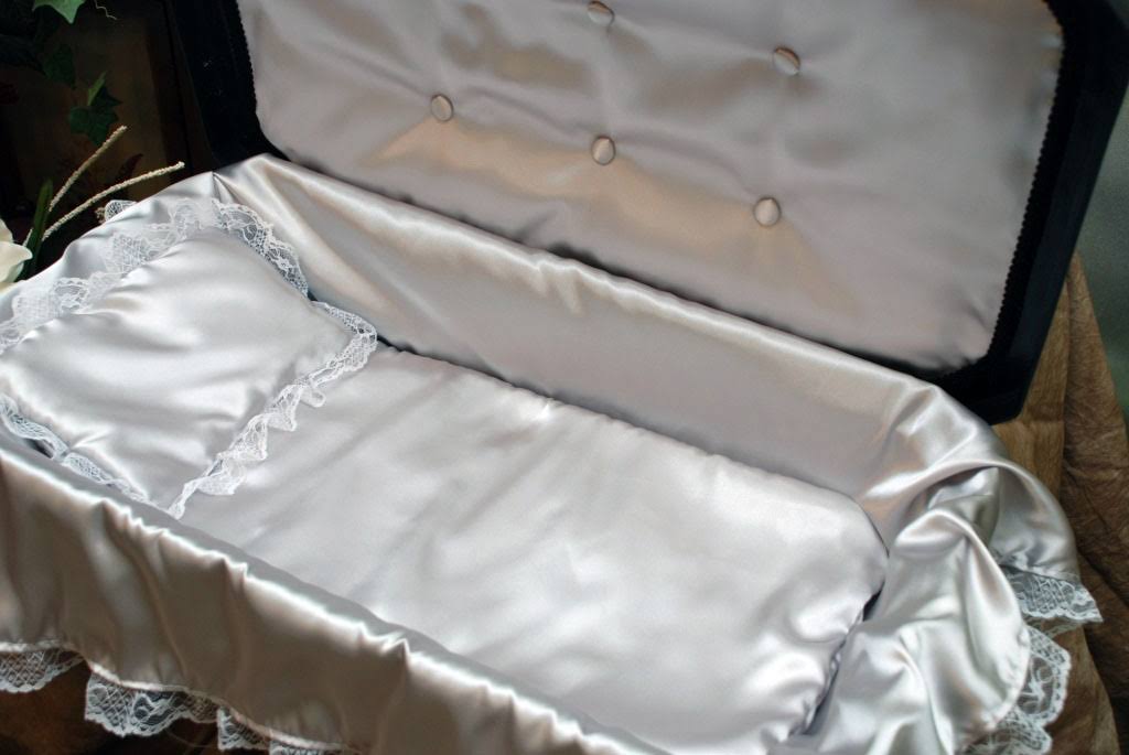 Black Small Pet Coffin H43195