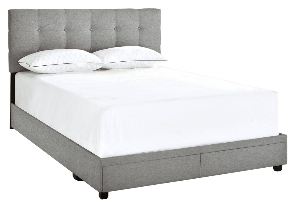Queen Storage Bed Gray Z946
