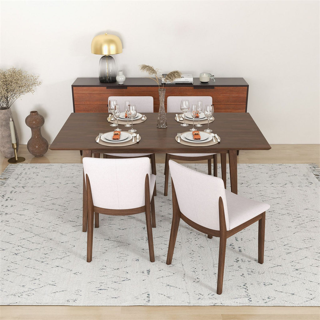 Mid Century Modern Kitchen Table and Chairs for 4 I317