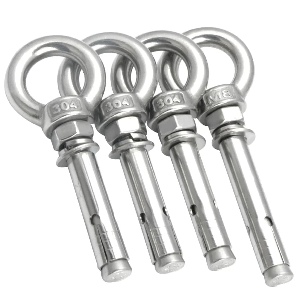 304 Stainless Steel Expansion Eye Bolt M14X150mm 1pc I837