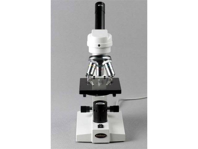 40X-640X Student Compound Microscope with Mechanical Stage Z76786