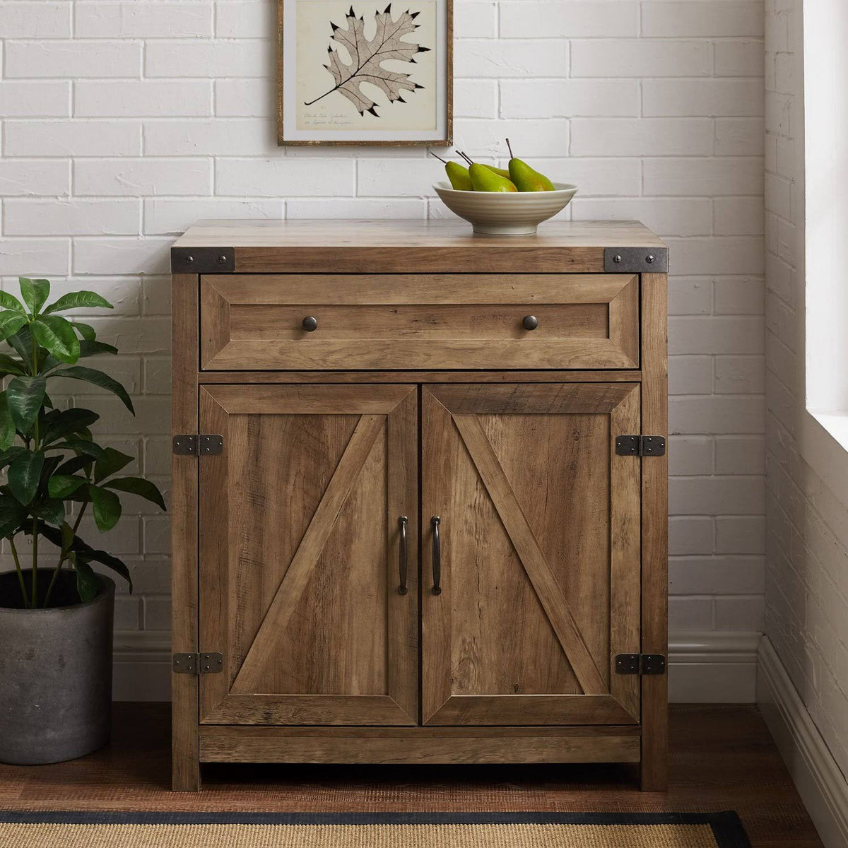 Grey Wash Accent Cabinet N95512