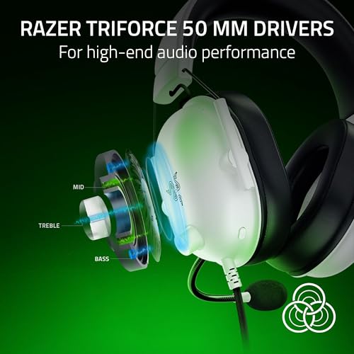 Black 3.5mm Gaming Headset with 50mm Drivers L24740