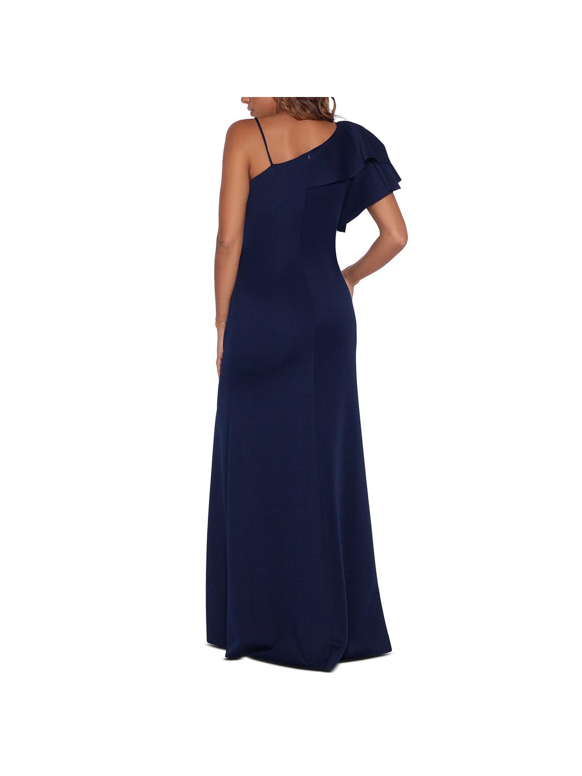 Ruffled Long Evening Dress J78529