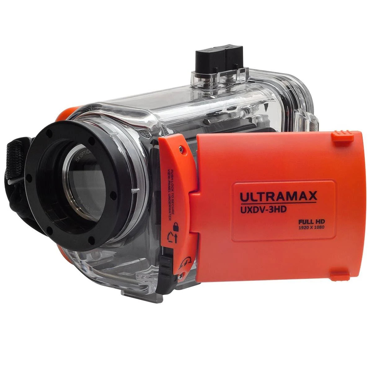 1080p Digital Video Camera and Underwater Housing L8896