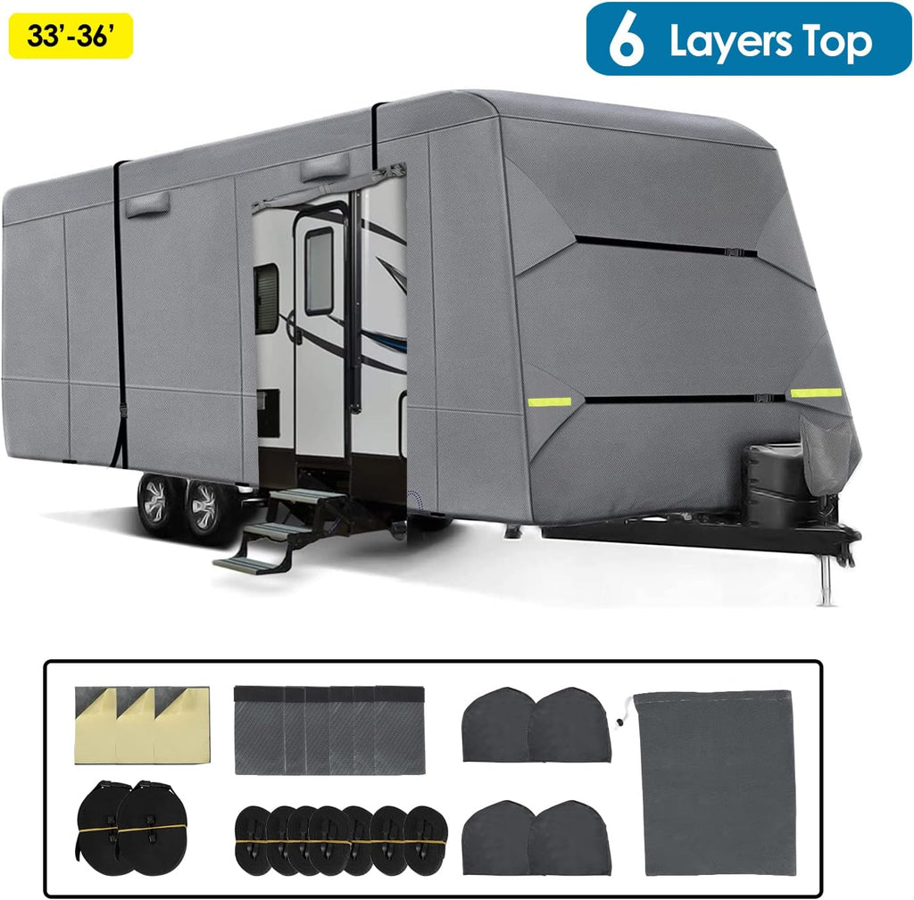 6 Layers Travel Trailer Cover C442