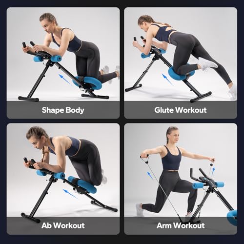 Adjustable Foldable Abdominal Exercise Machine I777