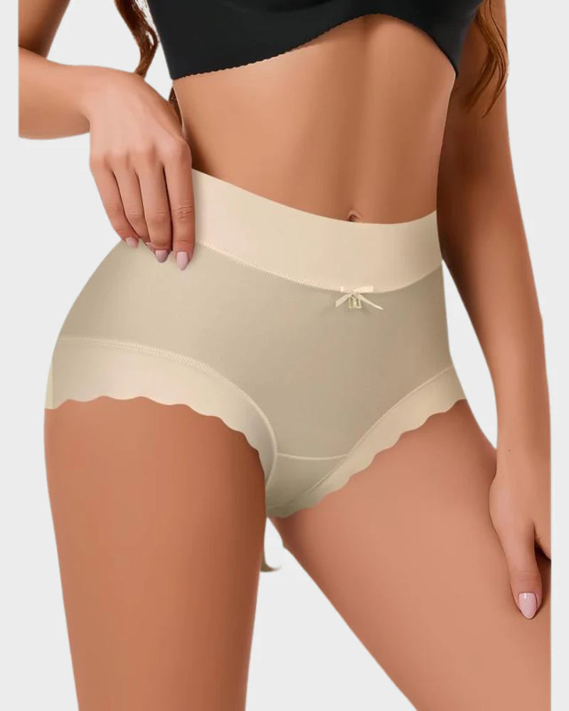 High-Waist Seamless Briefs 6 Pack V72668