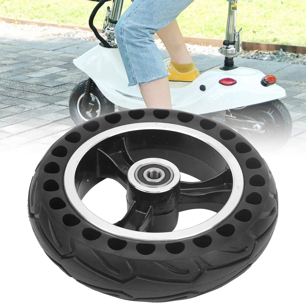 200x50 Solid Rubber Wheel with 8-inch Hub, Pack of 2 K917028