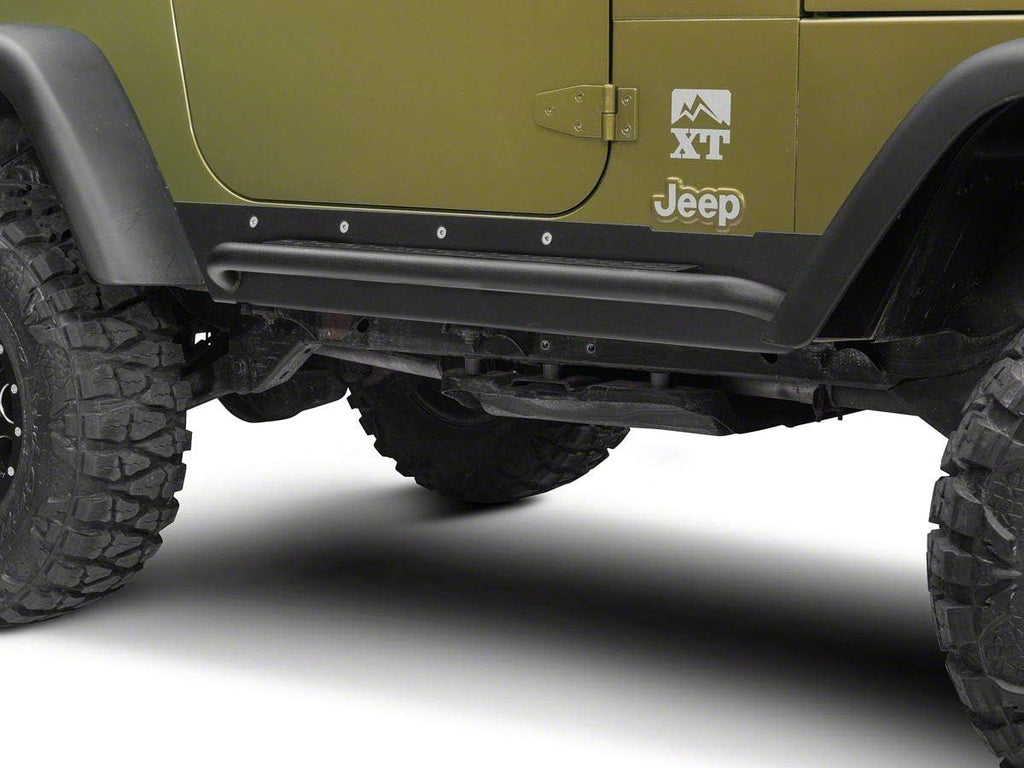 Rocker Guards with Steps Compatible with 97-06 Jeep Wrangler TJ Z351237