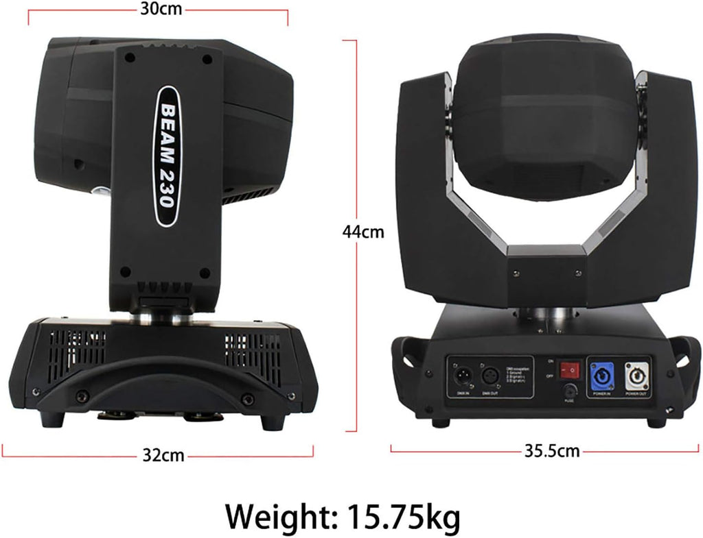 230W 7R Moving Head Stage Lighting DMX512 N494