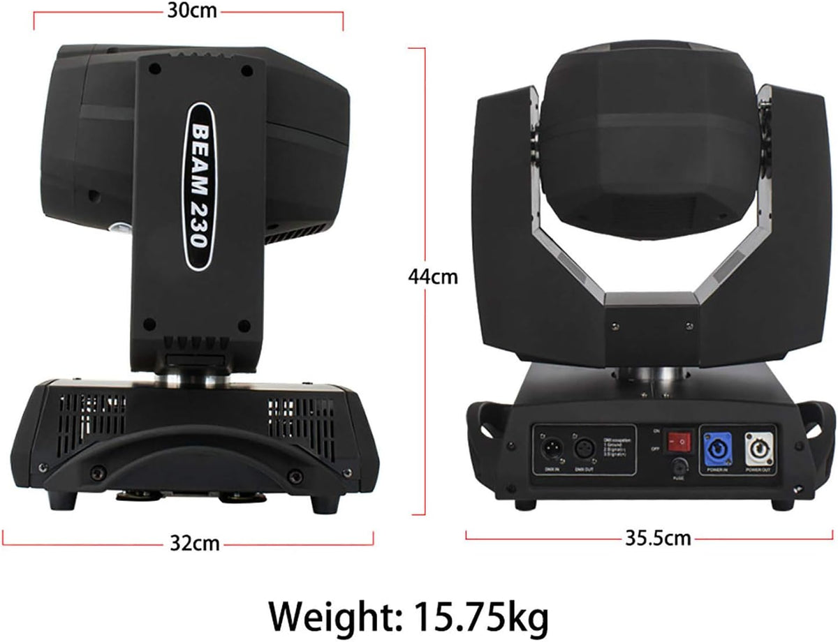 230W 7R Moving Head Stage Lighting DMX512 N494