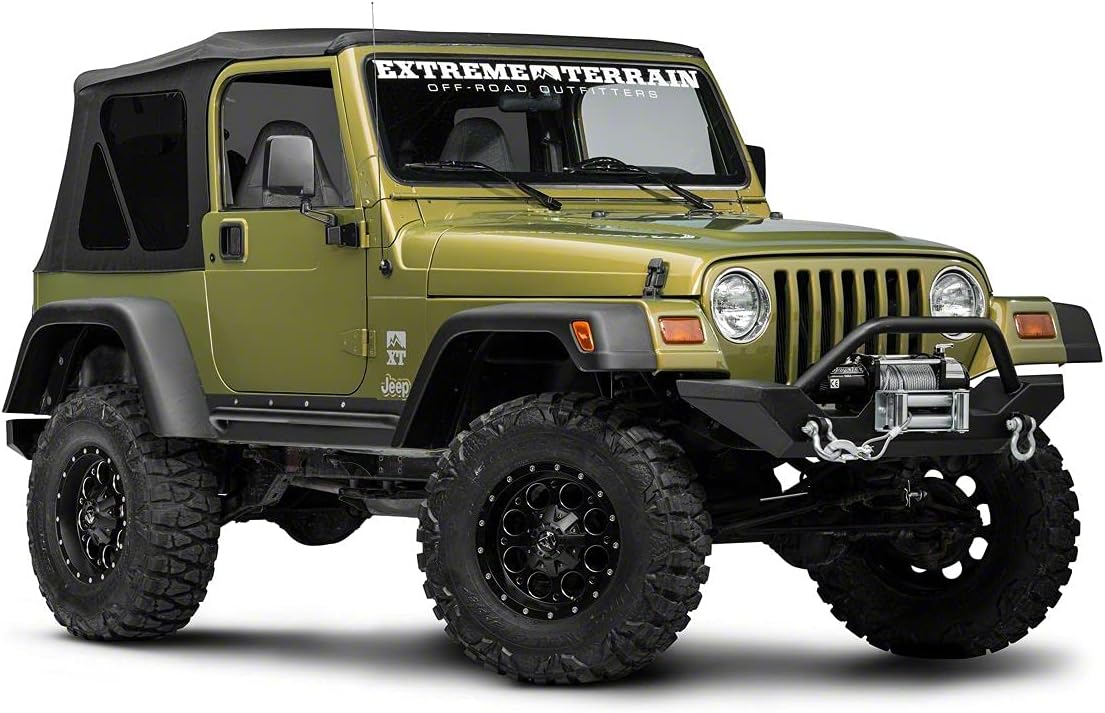 Rocker Guards with Steps Compatible with 97-06 Jeep Wrangler TJ Z351237