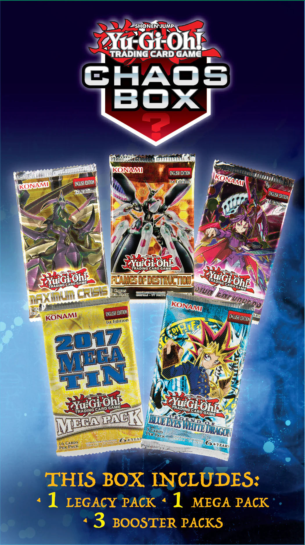Trading Card Games 3 Booster Packs S7407