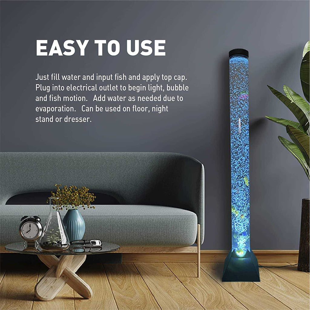 Bubble Fish Aquarium Lamp O155