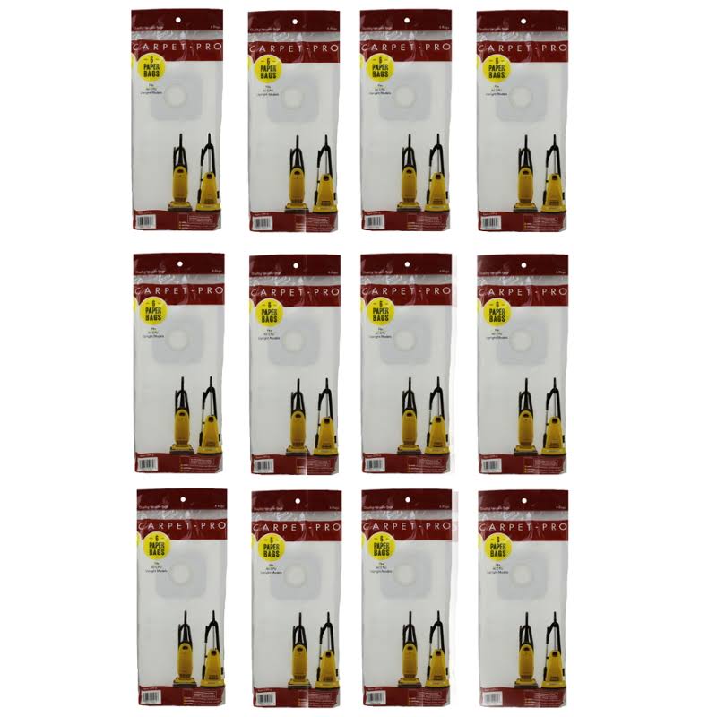72 Carpet Pro Vacuum Cleaner Bags S290