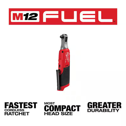 12-Volt Lithium-Ion Brushless Cordless 3/8 in. Ratchet Q49676
